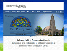 Tablet Screenshot of 1pres.org